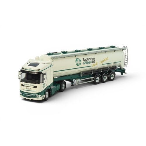 Tekno Tekno DAF XF 4x2 met 3-assige silo oplegger BACHMANN