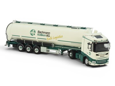 Tekno Tekno DAF XF 4x2 with 3-axle Silo trailer BACHMANN