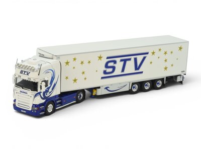 Tekno Tekno Scania R Topline met 3-assige koeloplegger STV