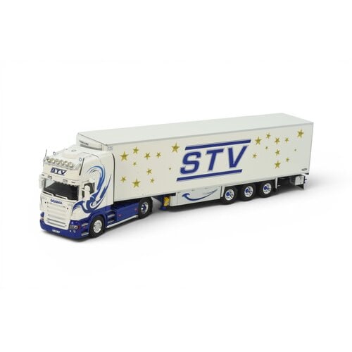Tekno Tekno Scania R Topline met 3-assige koeloplegger STV