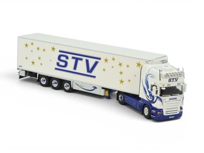 Tekno Tekno Scania R Topline met 3-assige koeloplegger STV
