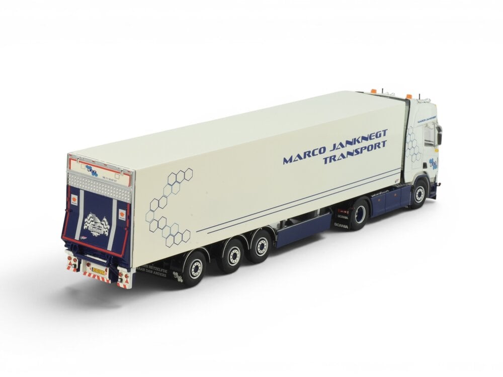 Tekno Tekno Scania Next Gen R-Serie Highline met 3-assige koeloplegger MARCO JANKNEGT