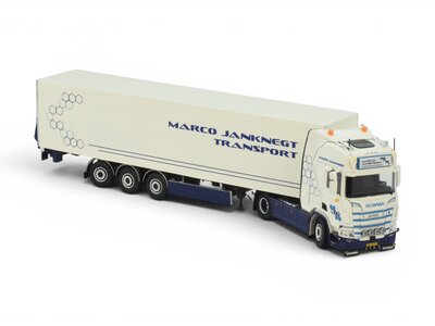 Tekno Tekno Scania Next Gen R-serie Highline with 3-axle  reefer trailer  MARCO JANKNEGT