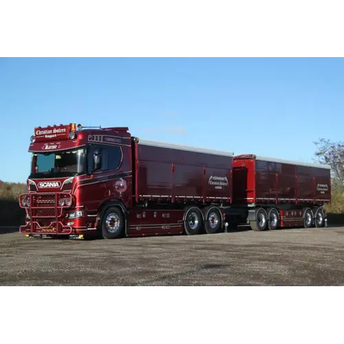 Tekno Tekno Scania NGR560 motorwagen met resin bakopbouw CHRISTIAN SOLEEN