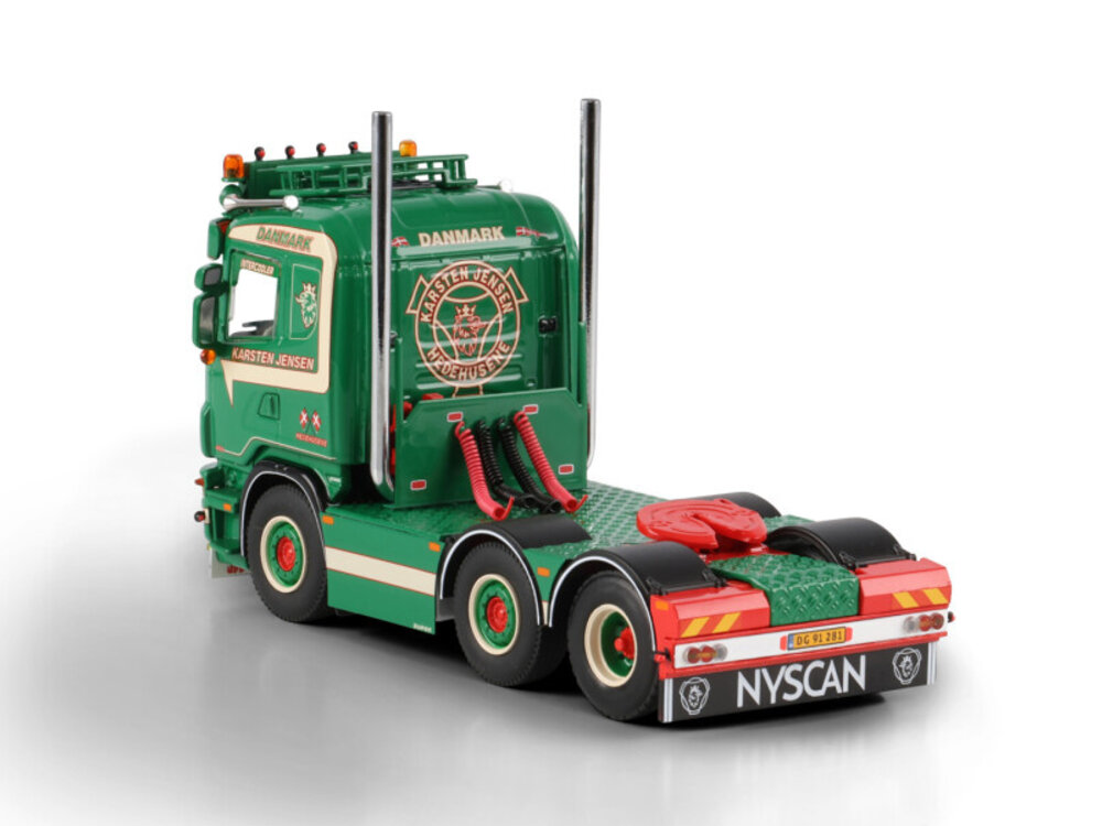 WSI WSI Scania 4-serie flat roof 6x2 twin steer KARSTEN JENSEN