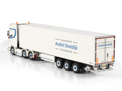 WSI WSI Scania S Highline 6x2 met 3-assige koeloplegger ANDRE OOSTDIJK