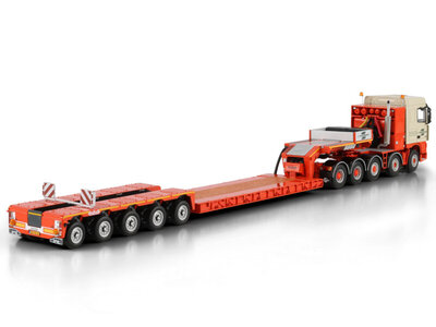 WSI WSI GINAF G Space Cab 10x4  with 5-axle lowloader C. ZWAGERMAN