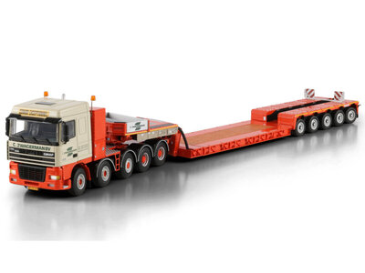 WSI WSI GINAF G Space Cab 10x4  with 5-axle lowloader C. ZWAGERMAN