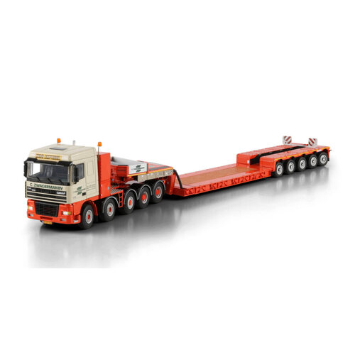 WSI WSI GINAF G Space Cab 10x4  with 5-axle lowloader C. ZWAGERMAN