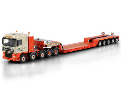WSI WSI GINAF G Space Cab 10x4  met 5-assige dieplader C. ZWAGERMAN