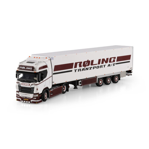 WSI WSI Scania R Highline 4x2 with 3-axle reefer trailer ROLING