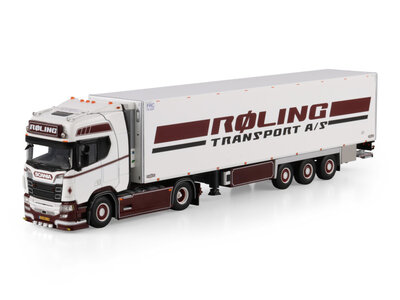 WSI WSI Scania R Highline 4x2 met 3-as koeloplegger ROLING