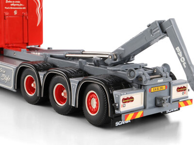 WSI WSI Scania R Highline 8x4 met 7-assige motorwagen + haakarm systeem RONNIE PETERSEN