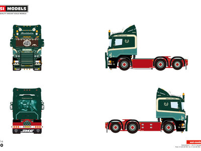 WSI WSI Scania R6 Flat roof 6x2 MUNKHOLM