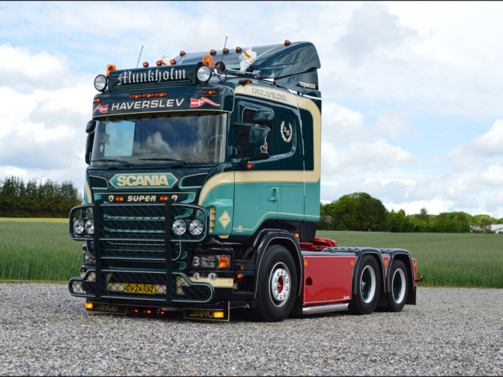 WSI WSI Scania R6 Flat roof 6x2 MUNKHOLM
