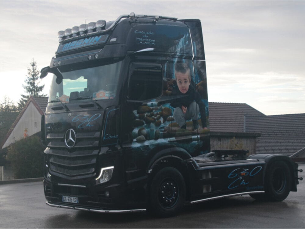 WSI WSI Mercedes Actros MP5 Giga Space 4x2 MAGNIN