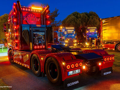 IMC IMC Scania S High roof 8X4 showtruck TAPANI Trucking "Gold digger"