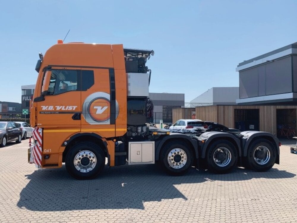 Tekno Tekno MAN TGX GX 8x4 zwaartransport trekker VAN DER VLIST