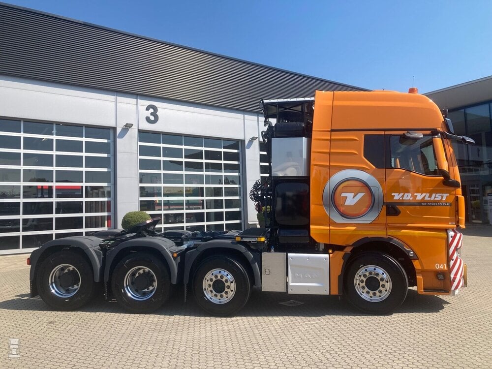 Tekno Tekno MAN TGX GX 8x4 zwaartransport trekker VAN DER VLIST
