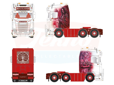 Tekno Tekno Scania Next Gen S-Serie Highline 6x2 BANUCHA