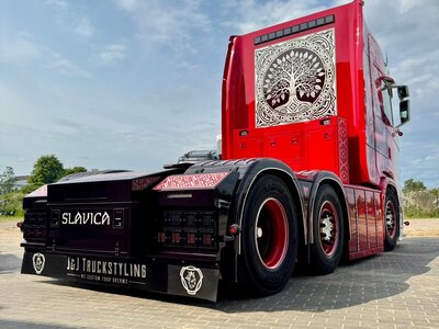 Tekno Tekno Scania Next Gen S-Serie Highline 6x2 BANUCHA