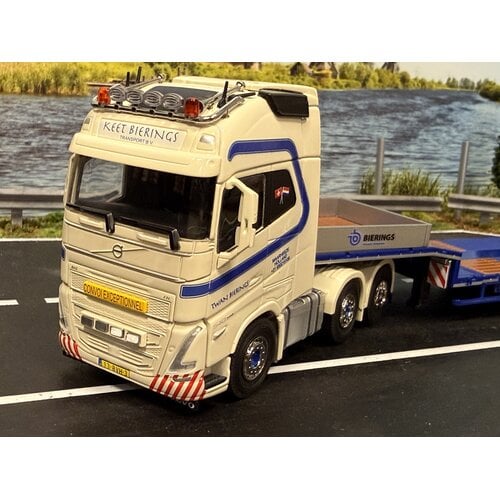 Cavallino Cavallino Volvo FH5 Globetrotter XL 6x2 with 4-axle semi-lowloader TWAN BIERINGS (KEET  Bierings)