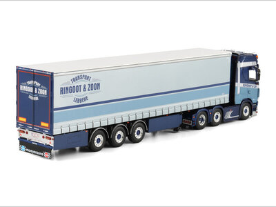 WSI WSI Scania S Highline 6x2 with 3-axle curtainside trailer RINGOOT LUC