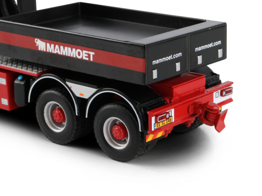 Mammoet store WSI Mercedes Arocs MP5 SLT Stream Space 8x6 ballast box + hitch MAMMOET