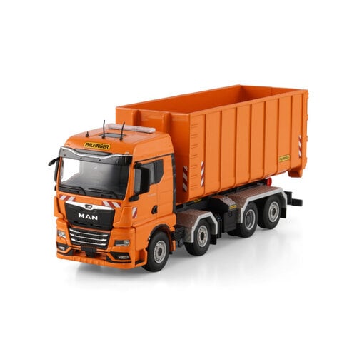 WSI WSI Premium Line MAN TGX GM 8x2 rigid truck + hooklift + 40m3 container PALFINGER