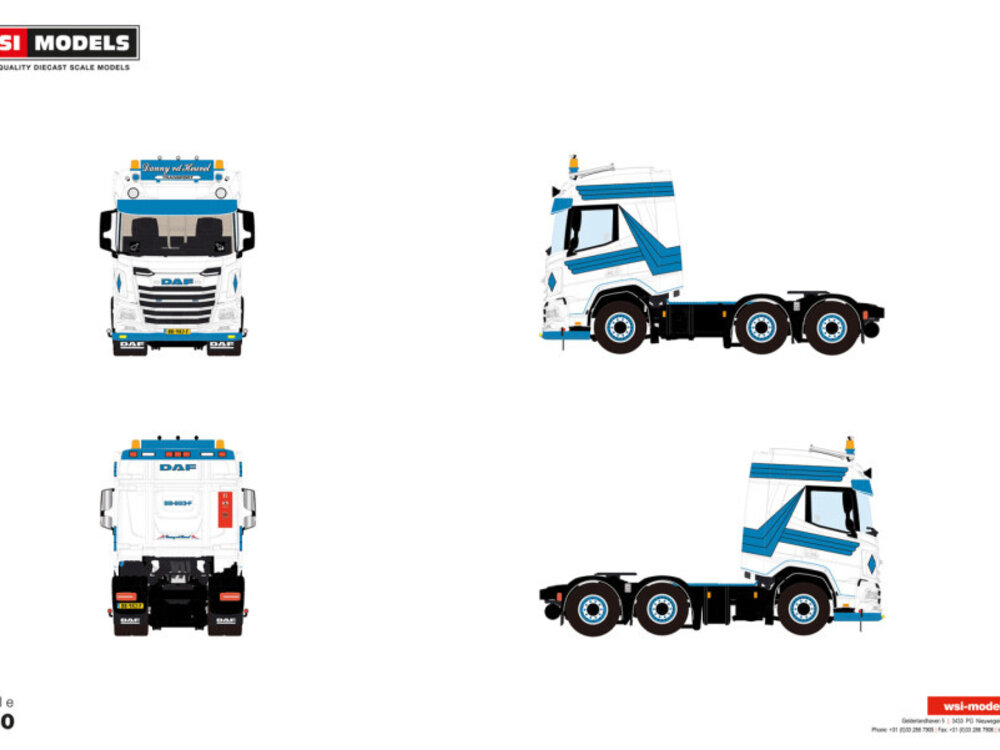 WSI WSI DAF XF 6x2 DANNY VAN DEN HEUVEL