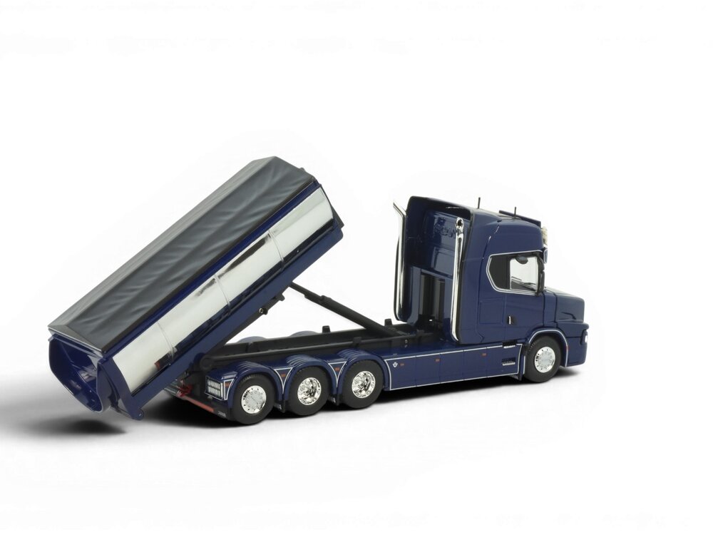 Tekno Tekno Scania Highline 8x4 motorwagen met haakarm systeem TUFT COSTUMSERVICE