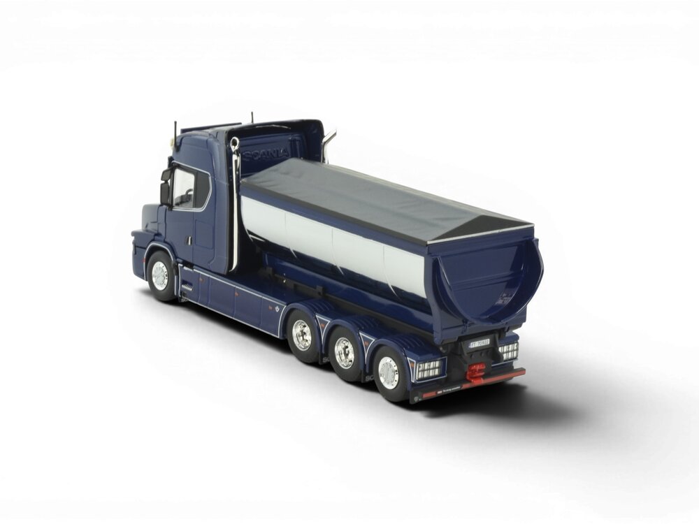 Tekno Tekno Scania Highline 8x4 motorwagen met haakarm systeem TUFT COSTUMSERVICE