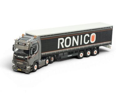 Tekno Tekno Scania NGS 6x2 with 3-axle curtainside trailer RONICO