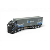 Tekno Volvo FH Aero Globetrotter 4x2 with 3-axle D-Tec Reefer CS RENTAL