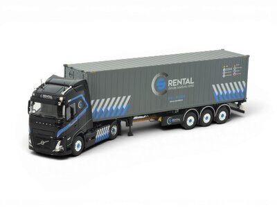 Tekno Tekno Volvo FH Aero Globetrotter 4x2 met 3-assig D-Tec en Reefer CS RENTAL