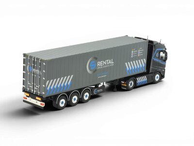 Tekno Tekno Volvo FH Aero Globetrotter 4x2 with 3-axle D-Tec Reefer CS RENTAL