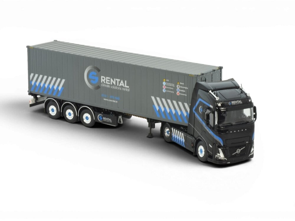 Tekno Tekno Volvo FH Aero Globetrotter 4x2 with 3-axle D-Tec Reefer CS RENTAL