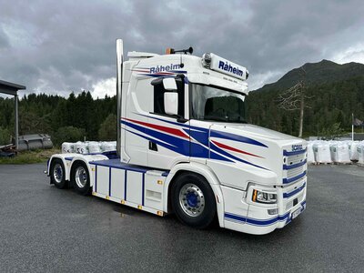 Tekno Tekno Scania TUFT Normal roof 6x2 RAHEIM TRANSPORT AS