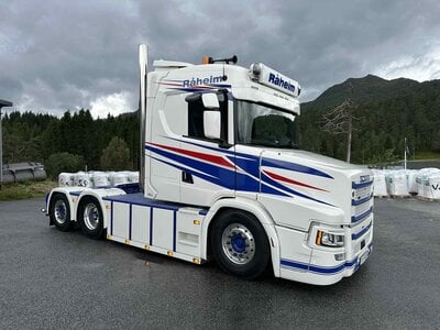 Tekno Tekno Scania TUFT Normal roof 6x2 RAHEIM TRANSPORT AS