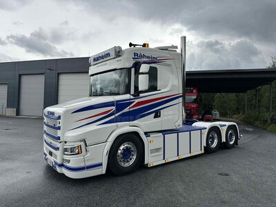 Tekno Tekno Scania TUFT Normal roof 6x2 RAHEIM TRANSPORT AS