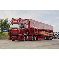 Tekno Scania NGS Highline 6x2 with 3-axle reefer trailer SARANTOS