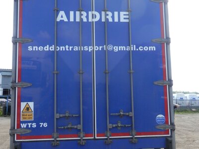WSI WSI Volvo FH Aero 6x2 with 3-axle curtainside trailer W T SNEDDON & SONS AIRDRIE Lesmahagow Scotland