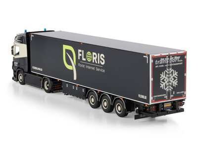 WSI WSI Scania R Highline 4x2 with 3-axle reefer trailer JAN VAN DER MEER