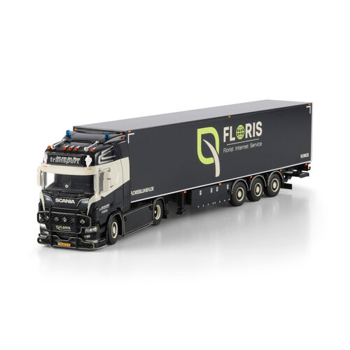 WSI WSI Scania R Highline 4x2 with 3-axle reefer trailer JAN VAN DER MEER