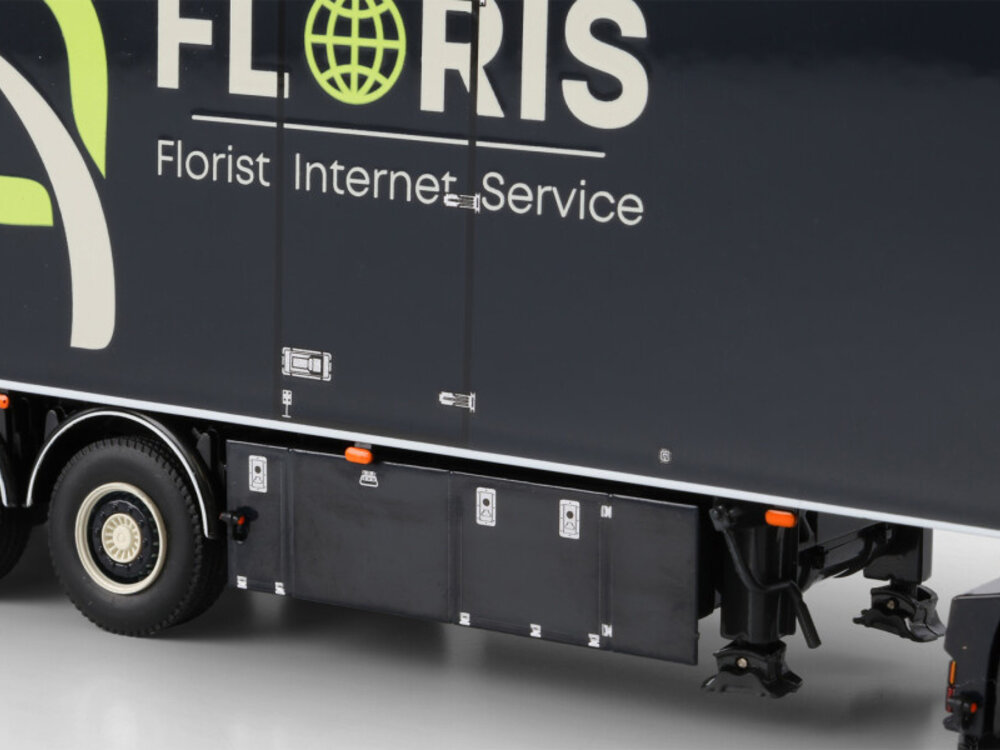 WSI WSI Scania R Highline 4x2 with 3-axle reefer trailer JAN VAN DER MEER