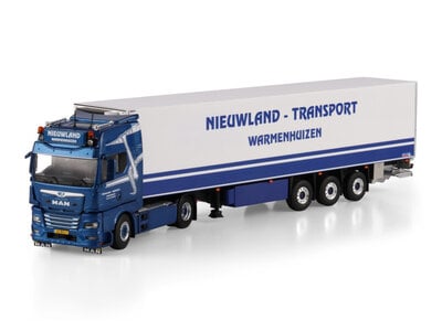 WSI WSI MAN TGX GX 4x2 with 3-axle reefer trailer  NIEUWLAND