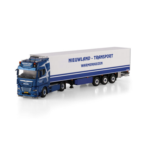 WSI WSI MAN TGX GX 4x2 with 3-axle reefer trailer  NIEUWLAND