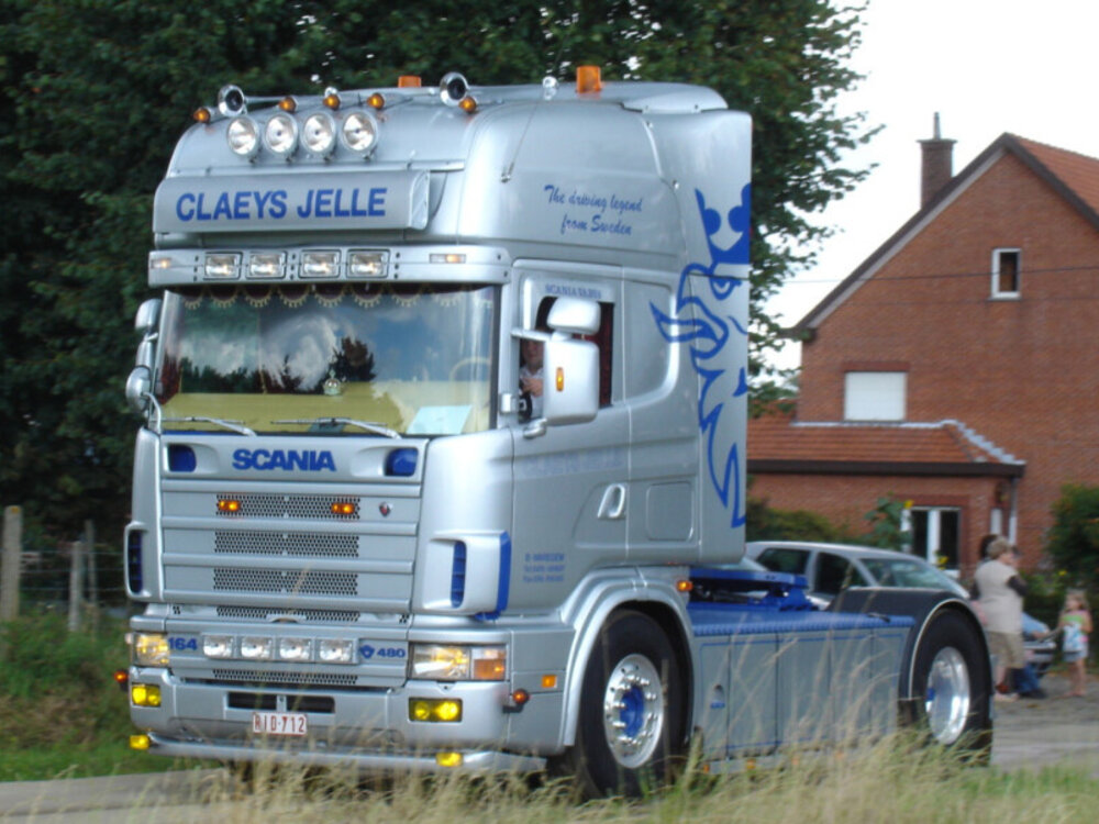 WSI WSI Scania 4-serie Topline 4x2 CLAEYS JELLE