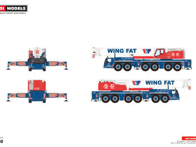 WSI WSI Liebherr LTM 1350-6.1 Mobile crane WING FAT
