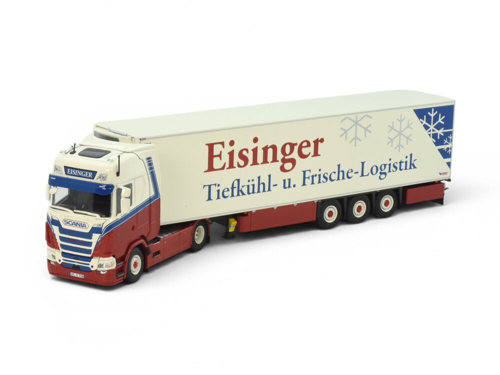 Tekno Tekno Scania NGS Highline 4x2 met 3-assige koeloplegger EISINGER